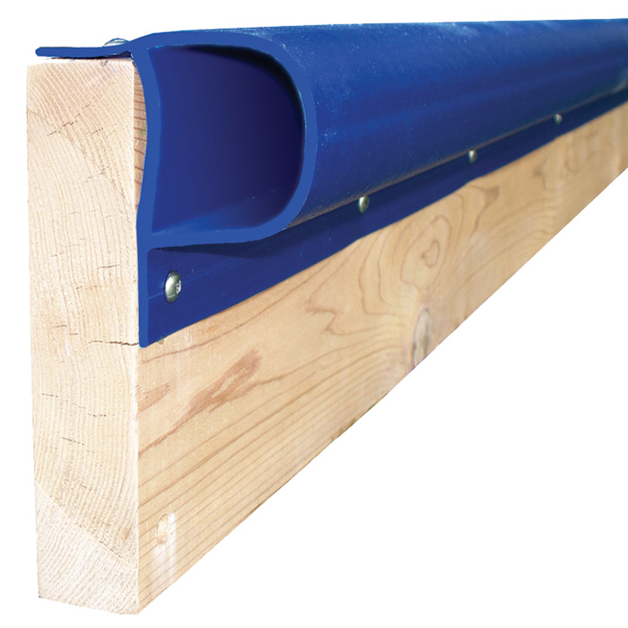 Single P Profile in blue, installed