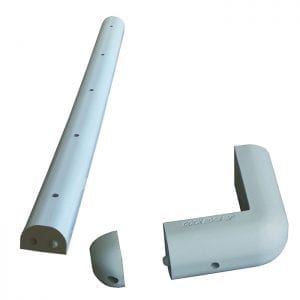 DockKushion small in white, installed