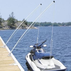 Economy Mooring Whips installed