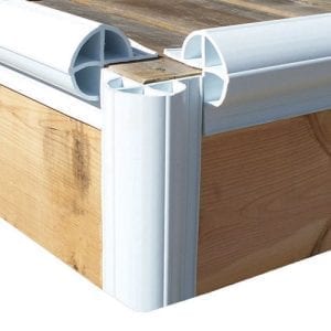 Corner Edge Profile in white