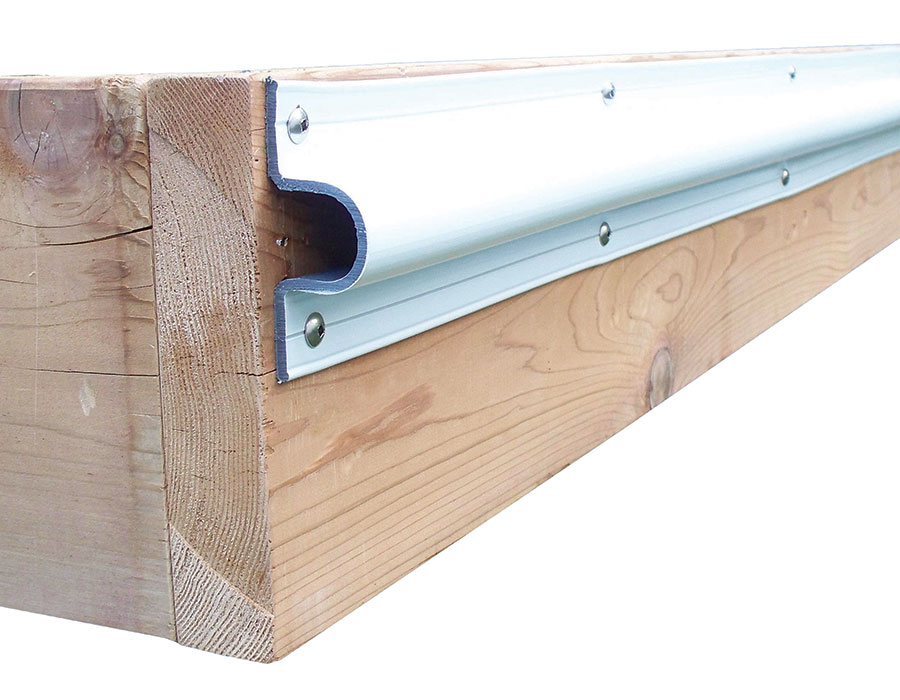 C Guard profile, installed