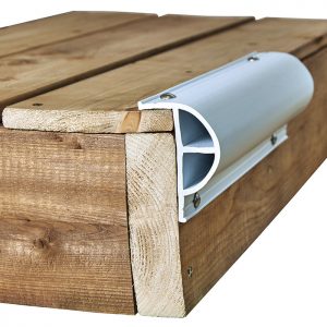 Heavy P Profile in white, installed