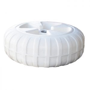 Hard Shell Foamed Mooring Buoy in white