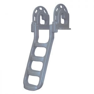 Polyethylene Stand-Off Flip-Up Dock Ladder